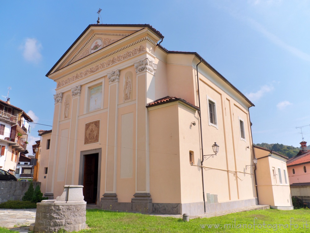 Andorno Micca (Biella, Italy) - Church of San Giuseppe di Casto